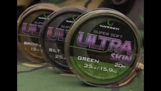 Gardner Splétaná šňůra Ultra Skin Brown 25lb /20m