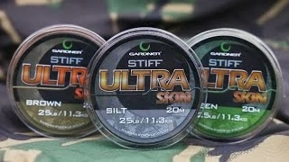 Gardner Splétaná šňůra Stiff Ultra Skin Brown 25lb /20m