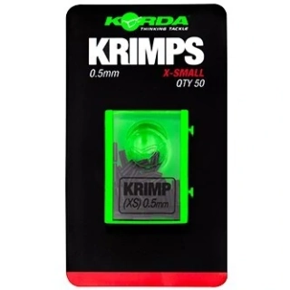 Korda Náhradní svorky Krimps 0,5 mm /50 ks