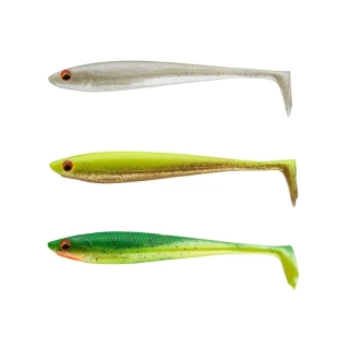 Daiwa Gumová nástraha Prorex DuckFin UV Mix 9cm/7 ks