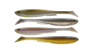 Daiwa Gumová nástraha Prorex Real Slim Shady Nature Color Set 10,5cm/4 ks