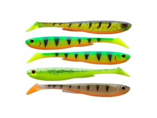 Daiwa Gumová nástraha Prorex Real Slim Shady Flash Color Set 7,5cm/5 ks