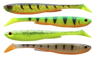 Daiwa Gumová nástraha Prorex Real Slim Shady Flash Color Set 10,5cm/4 ks