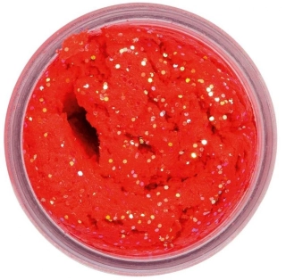 Berkley Těsto na pstruhy PowerBait Natural Glitter Troutbait Red Salmon Egg 50g