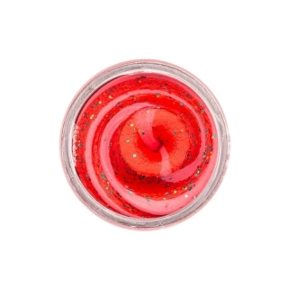 Berkley Těsto na pstruhy PowerBait Natural Glitter Troutbait Fruits Strawberry Dream 50g