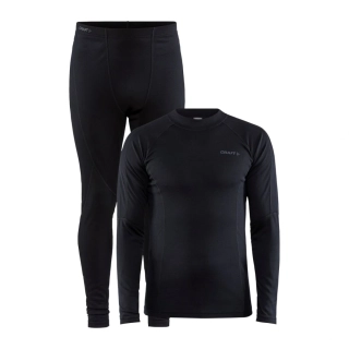 CRAFT Termo prádlo Core Warm Baselayer Set Black