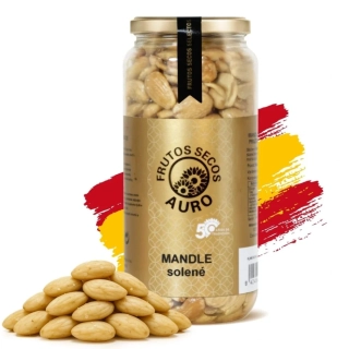 Auro Frutos Secos Mandle pražené solené 440g