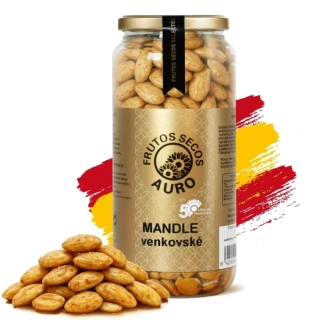 Auro Frutos Secos Mandle pražené venkovské s cibulkou, rajčaty a česnekem 440g