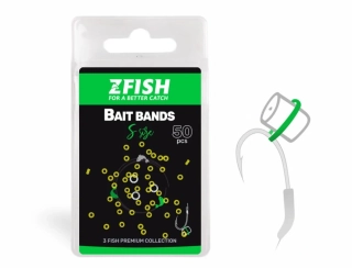 Zfish Nástrahový Kroužek Micro Bait Bands vel. S /50 ks