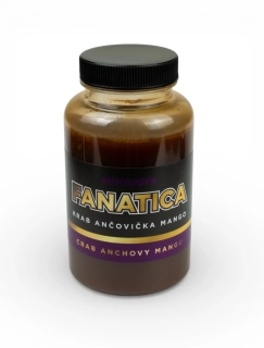 Mikbaits Fanatica booster Krab Ančovička Mango 250ml