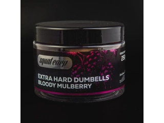 Squat Carp Extra Hard Dumbells Bloody Mulberry 30x25mm/250g