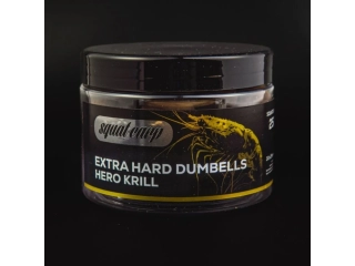 Squat Carp Extra Hard Dumbells Hero Krill 30x25mm/250g