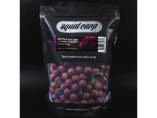 Squat Carp Active boilies Bloody Mulberry 20mm/1kg