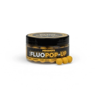 Mikbaits Mini Plovoucí boilie fluo Tygří ořech 10mm/100ml
