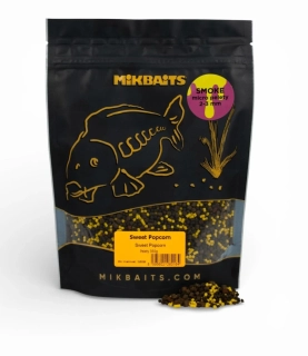 Mikbaits Smoke micro pelety Sweet Popcorn 2-3mm/350g