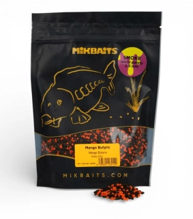 Mikbaits Smoke micro pelety Mango Butyric 2-3mm/350g
