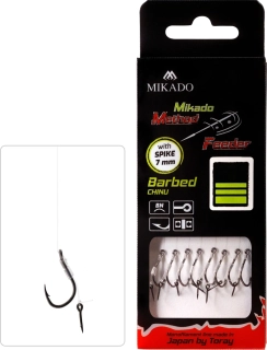 Mikado Návazec Method Feeder s trnem 10 cm 0,23mm vel. 10 /8ks