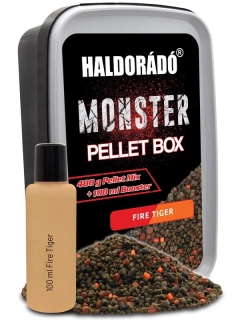Haldorádó Monster Pellet Box Fire Tiger 400g+100ml