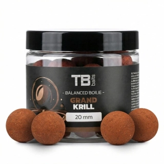 TB Baits Vyvážené Boilie Balanced + Atraktor Grand Krill 20mm/100g