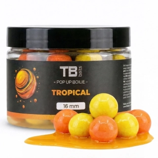 TB Baits Plovoucí Boilie Pop-Up Tropical + NHDC 12mm/50g