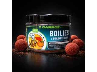 CarpCZ Boilies v práškovém dipu Broskev/Játra 20mm/500ml