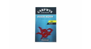 Carp´R´Us Rovnátko Kickers Medium Red /10 ks