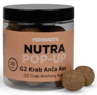 Mikbaits Nutra Pop-Up G2 Krab Ančovička Asa 20mm/250ml