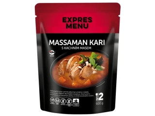 Expres Menu Massaman kari s kachním masem 2 porce 600 g