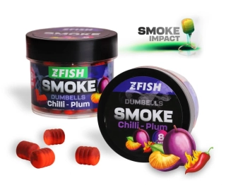 Zfish Smoke Pop-Up Dumbells Chilli & Plum 8mm/20g