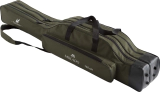 Mikado Obal na pruty dvoukomorový zesílený zelený 120 cm