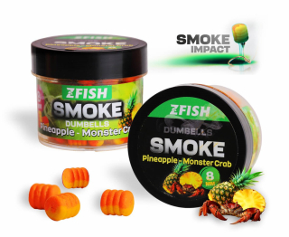 Zfish Smoke Pop-Up Dumbells Pineapple & Monster Crab 8mm/20g
