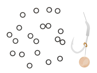 Zfish Kroužky návazcové Rig Rings 3,1mm/20 ks
