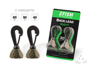 Zfish Back Lead 20g/2 ks