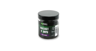 Nikl Black halibut pelety v dipu Giga Squid 15+20mm/250ml