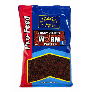 Champion Feed PRO FEED Sticky Pellets Worm 2mm/650g