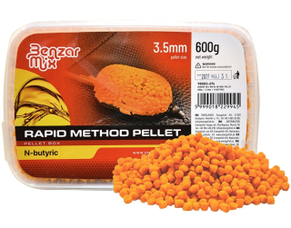 Benzar Mix Pelety Rapid Method Pellet Kyselina máselná 3,5mm/600g