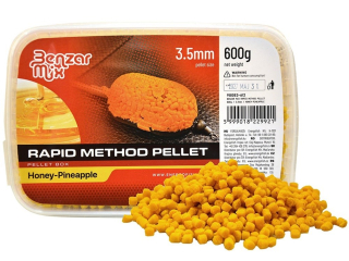 Benzar Mix Pelety Rapid Method Pellet Med Ananas 3,5mm/600g