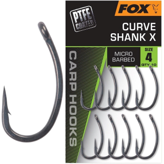 Fox Háčky Curve Shank X /10 ks