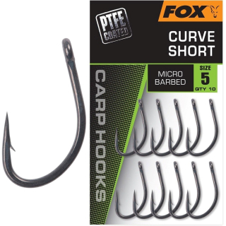 Fox Háčky Curve Shank Short /10 ks