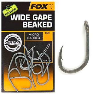 Fox Háčky Edges Wide Gape Beaked /10 ks