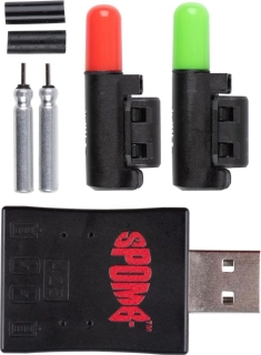 Spomb Světlo na raketu Light Kit (2 světla + nabíječka)