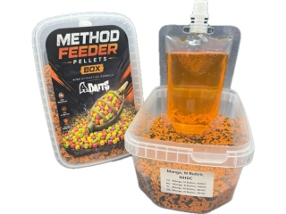 A Baits Method Pellet Box Mango N-Butiric NHDC 600g