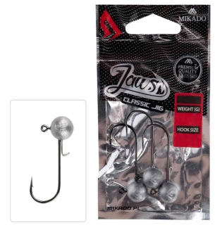 Mikado Jigová hlavička JAWS Classic Jig #1/0 10g - 3 ks
