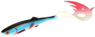 Mikado Gumová Nástraha Sicario Pike Tail Bleeding Blue 10,5cm /4 ks