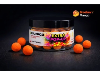 CarpCZ Pop-up boilies Mango/Broskev 12mm/25g
