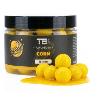 TB Baits Plovoucí boilie Pop-Up Corn + NHDC 16mm/50g