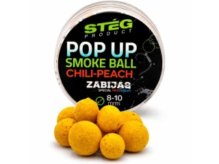 Stég Plovoucí boilie ZABIJAQ Pop Up SB Chili-Peach 8-10mm/10g
