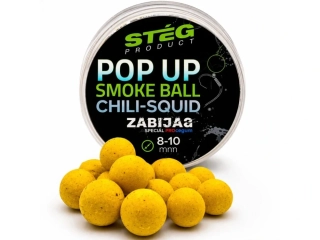 Stég Plovoucí boilie ZABIJAQ Pop Up SB Chili-Squid 8-10mm/10g