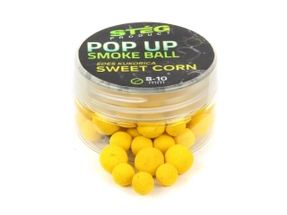 Stég Plovoucí boilie Pop Up Smoke Ball Sweet Corn 12mm/10g