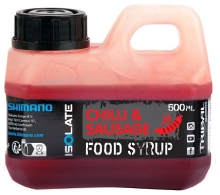 Shimano Booster Isolate Food Syrup Attractant Chilli Sausage 500ml